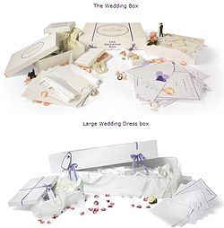 Wedding Box plus Wedding Dress Box